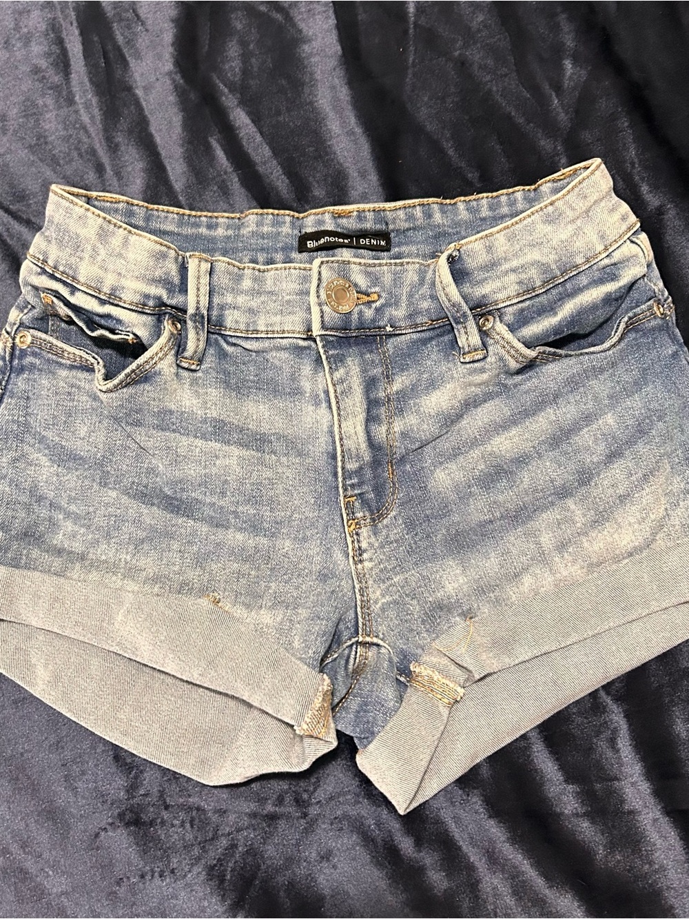 Bluenotes Light Blue Denim Shorts
